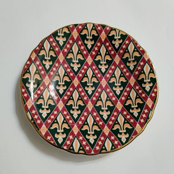 Harrods of Knightsbridge, The Pugin Collection Ring Dish, English Bone China - Picture 1 of 7